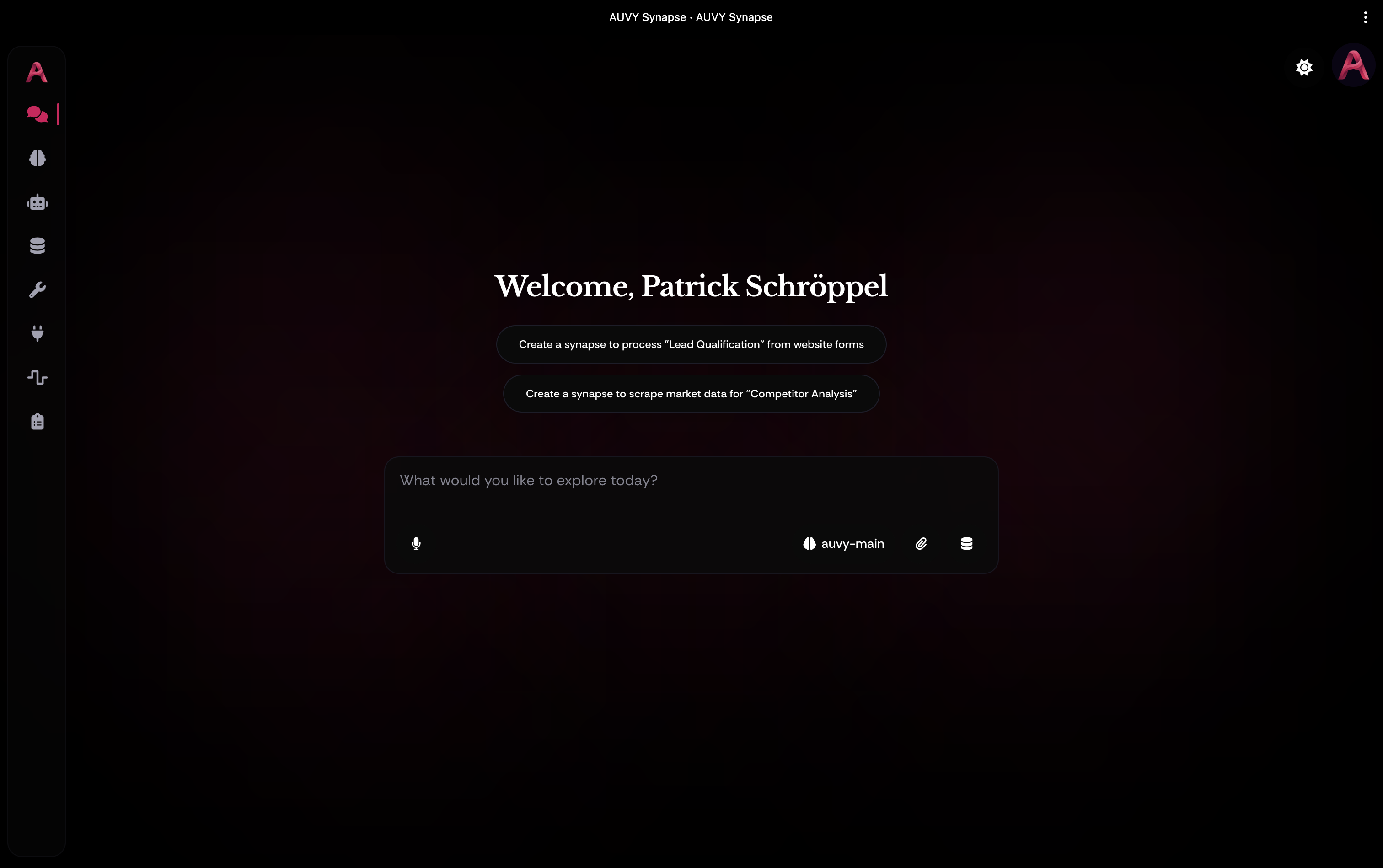 AUVY Synapse preview